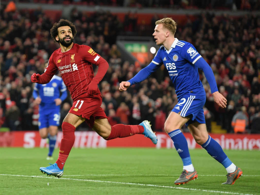 【英超】萨拉赫与哈克波联手建功，利物浦3-1力克莱斯特城逆转取胜