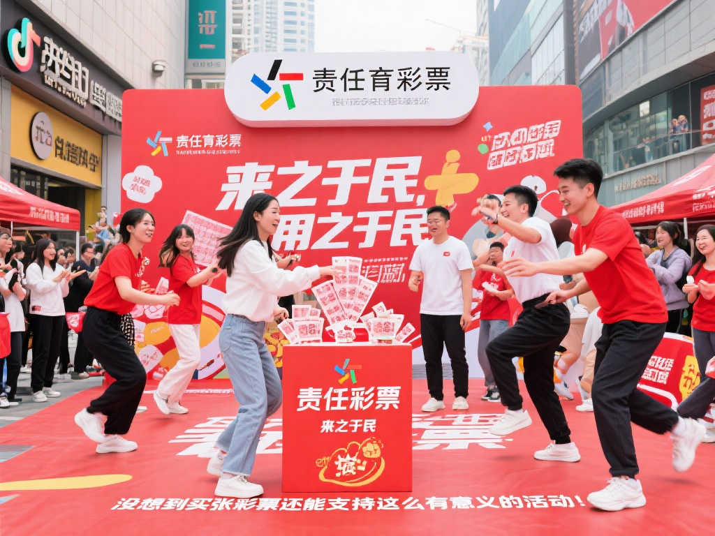 体彩城市快闪活动掀起运动热潮